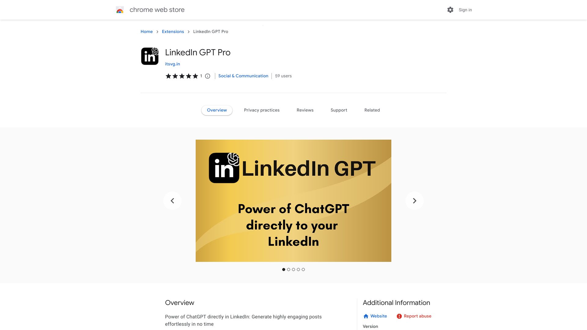https://chrome.google.com/webstore/detail/linkedin-gpt-pro/ngigjiefmdoebbhacdimenldfckckgdm