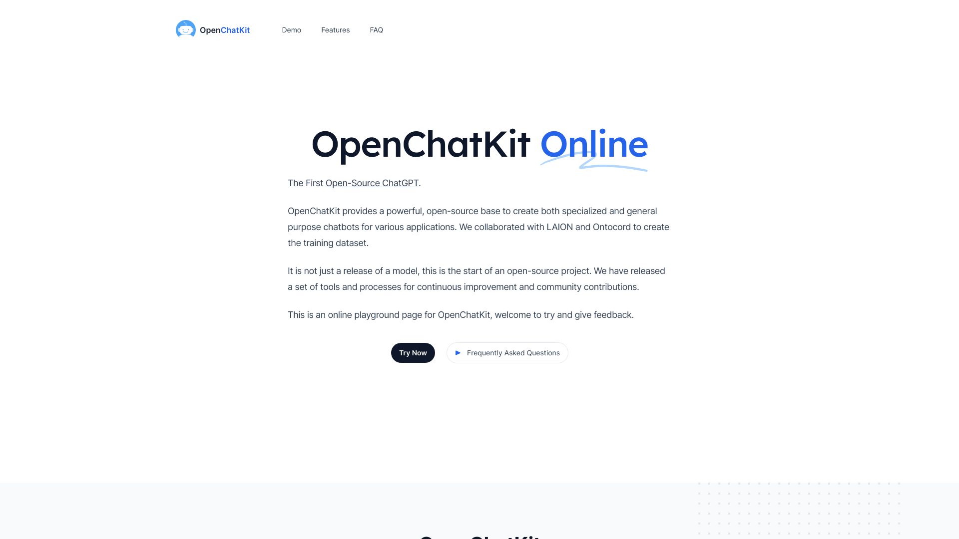 https://openchatkit.net