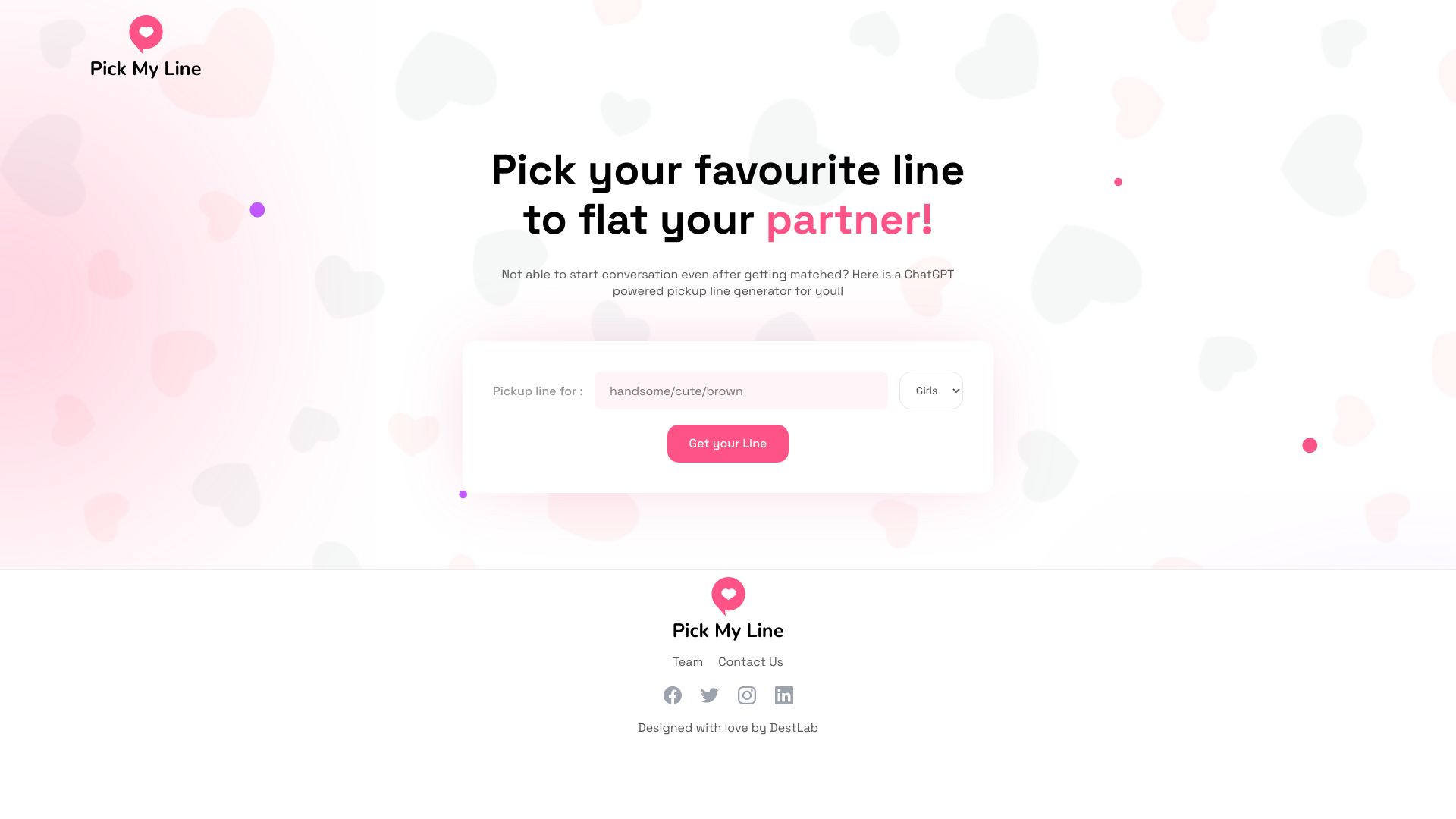 https://www.pickmyline.online