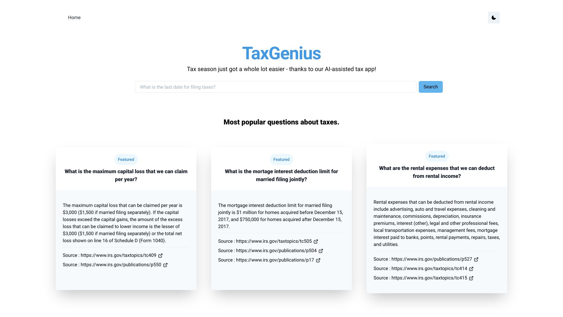 https://taxgenius.app